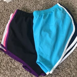 2 pairs of running shorts